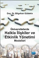 Üniversitelerde Halkla İlişkiler Ve Etkinlik Yönetimi Modelleri
