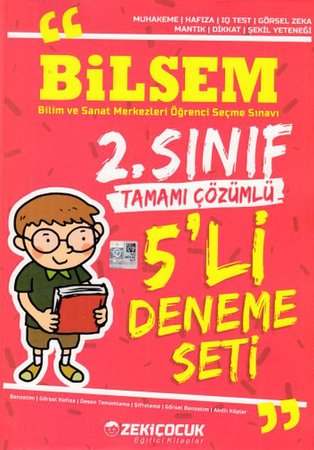 Örnek Akademi 2. Sınıf Bilsem 5'li Deneme Seti (Yeni)