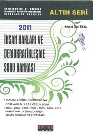 2011 İnsan Hakları Ve Demokratikleşme Soru Bankası