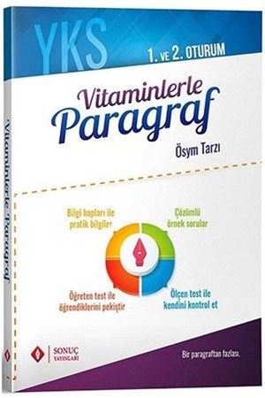 Sonuç Yks Vitaminlerle Paragraf 1. Ve 2. Oturum 2019-2020 (Yeni)