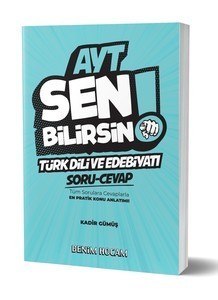 Benim Hocam Yayınları 2020 Ayt Türk Dili Ve Edebiyatı Sen Bilirsin Soru-Cevap Kitabı