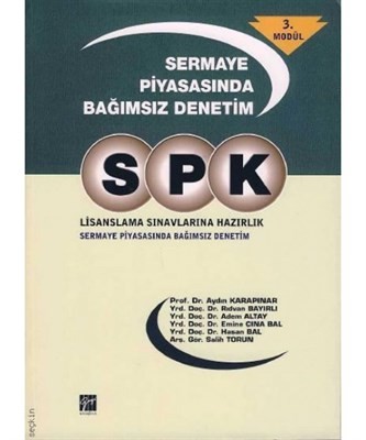Spk Lisanslama Sınavlarına Hazırlık Sermaye Piyasasında Bağımsız Denetim 3. Modül