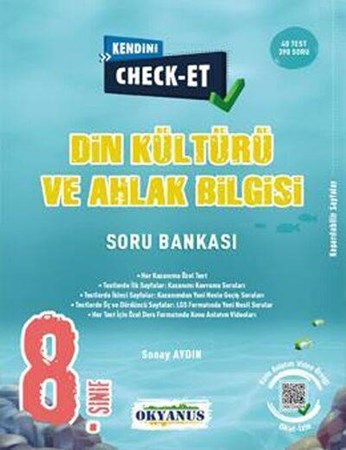 8. Sınıf Din Kültürü ve Ahlak Bilgisi Kendini Check Et Soru Bankası