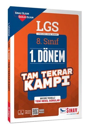 Sınav 8. Sınıf Lgs 1. Dönem Çözümlü Tam Tekrar Kampı Yeni
