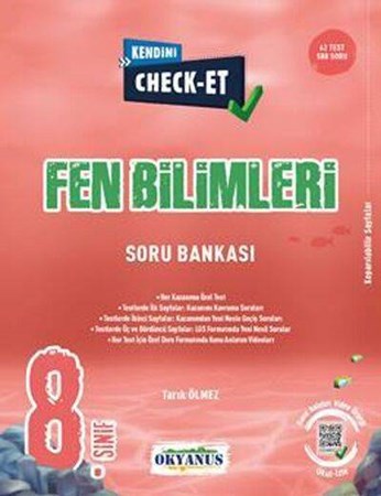 8. Sınıf Fen Bilimleri Kendini Check Et Soru Bankası