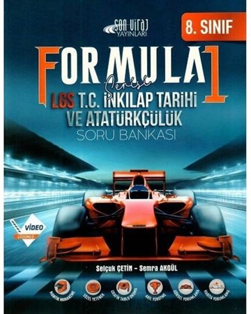 8. Sınıf LGS T.C. İnkılap Tarihi ve Atatürkçülük Formula 1 Serisi Soru Bankası