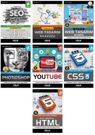 Hızlı Ve Kolay Web Tasarım Seti (7 Kitap Takım)
