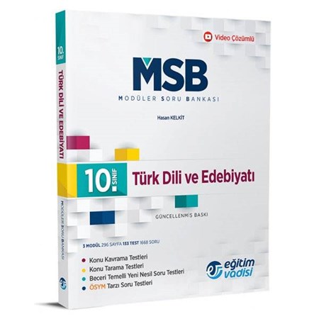 10. Sınıf Türk Dili ve Edebiyatı Güncel MSB Modüler Soru Bankası