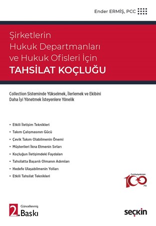 Şirketlerin Hukuk Departmanları ve Hukuk Ofisleri İçin Tahsilat Koçluğu