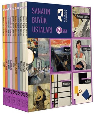 Sanatın Büyük Ustaları 2. Set (10 Kitap Takım)