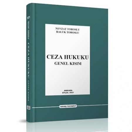 Ceza Hukuku Genel Kısım (Toroslu - Roman Boy - Ciltli)
