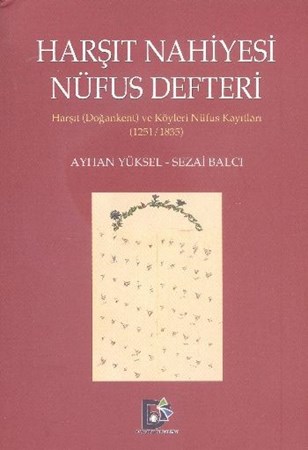 Harşıt Nahiyesi Nüfus Defteri