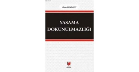 Yasama Dokunulmazlığı