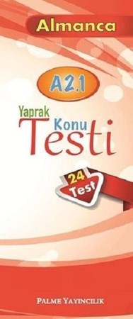Almanca Konu Yaprak Test  A2.1