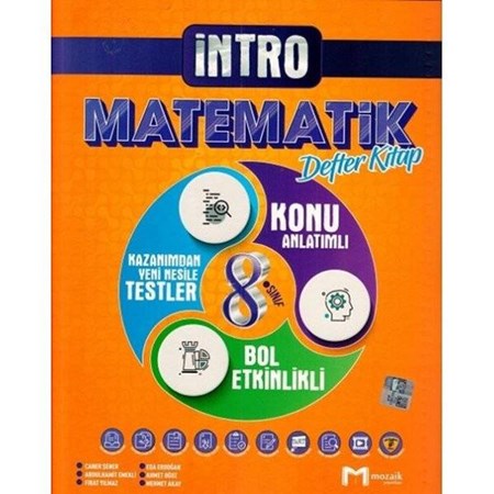 8. Sınıf Matematik Mozaik Defter Mozaik Yayınları