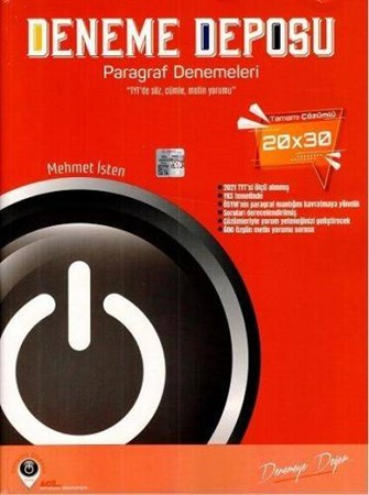 Deneme Deposu TYT Paragraf Konu Denemeleri