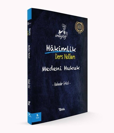 Medeni Hukuk / Hakimlik Ders Notları
