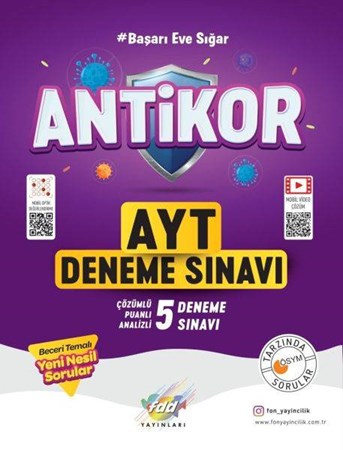 Fdd Antikor Ayt 5 Deneme Sınavı