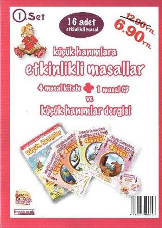 Küçük Hanımlara Etkinlikli Masallar Seti 1