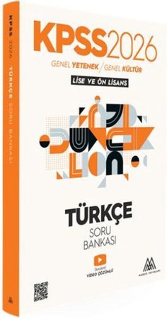 KPSS Türkçe Soru Bankası 2026