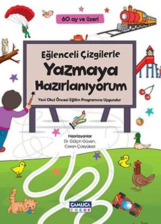Eğlenceli Çizgilerle Yazmaya Hazırlanıyorum 60 Ay Ve Üzeri