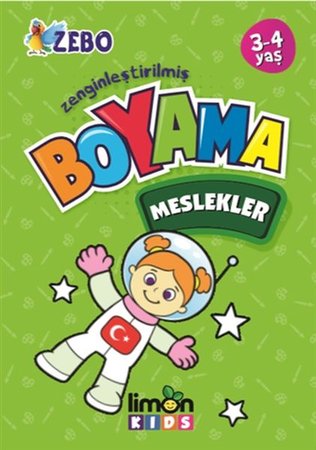 Zenginleştirilmiş Boyama - Meslekler 3-4 Yaş