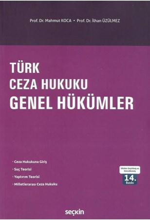 Türk Ceza Hukuku Genel Hükümler