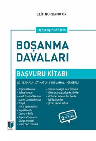 Uygulayıcılar için Boşanma Davaları Başvuru Kitabı