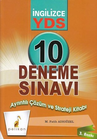 Pelikan Yds İngilizce 10 Deneme Sınavı