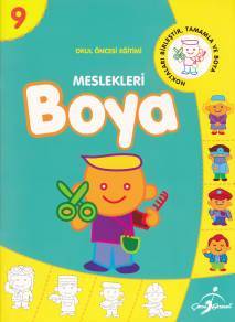 Okul Öncesi Eğitimi 9 Meslekleri Boya