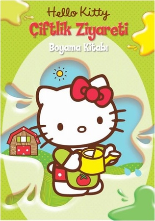 Hello Kitty - Çiftlik Ziyareti Boyama Kitabı