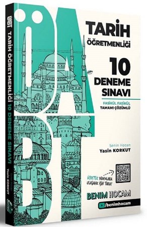 Benim Hocam Yayınları 2021 Öabt Tarih Öğretmenliği Tamamı Çözümlü 10 Fasikül Deneme Sınavı