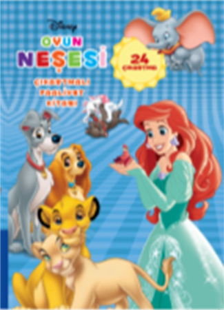 Disney Oyun Neşesi Çıkartmalı Faaliyet Kitabı