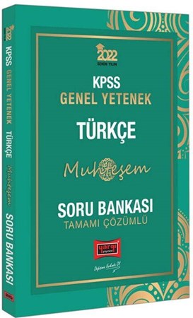 2022 KPSS Genel Yetenek Muhteşem Türkçe Tamamı Çözümlü Soru Bankası