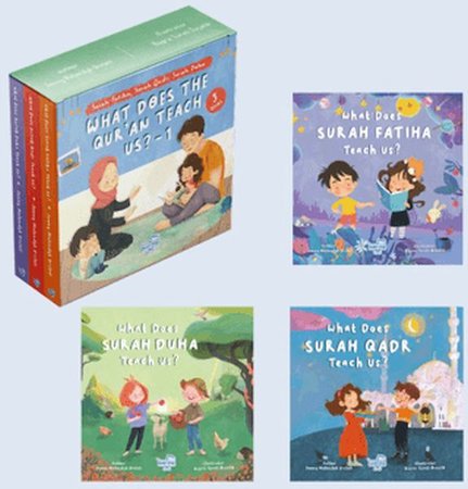 What Does The Qur’an Teach Us?-1 İngilizce Mini Meal Seti 1 (3 Kitap)