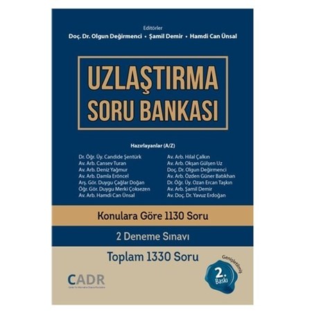 Uzlaştırma Soru Bankası