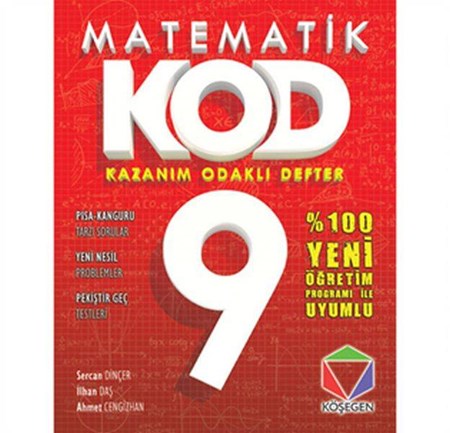 Köşegen Matematik Kod 9 Yeni