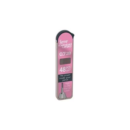 Serve Deep Min 0.7mm Kalem Ucu, Pembe 48 li