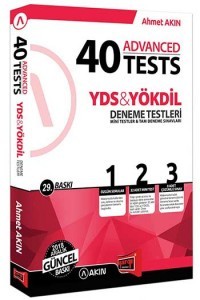 Yargı Yds Yökdil 40 Advanced Tests 29. Baskı Akın Dil Yargı Yeni