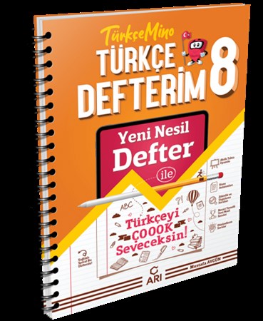 8. Sınıf Türkçemino Akıllı Türkçe Defteri