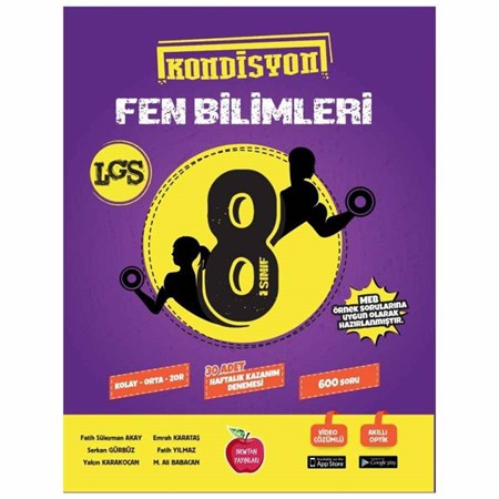 8.Sınıf Kondisyon Fen Bilimleri Deneme