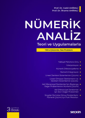 Nümerik Analiz (Teori ve Uygulamalarla)