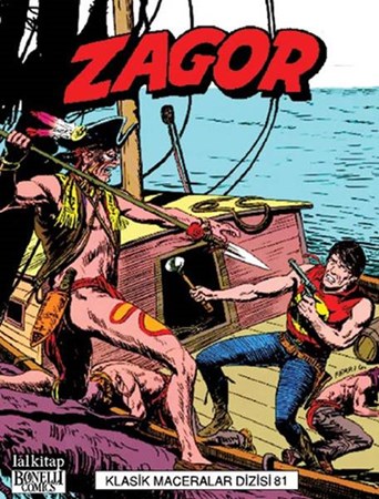 Zagor Klasik Maceralar Dizisi Cilt 81