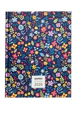 2020 Flower Garden Haftalık Ajanda