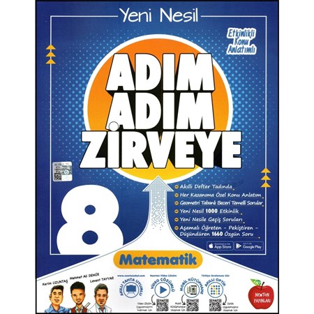 8. Sınıf Adım Adım Zirveye Matematik Soru Bnakası