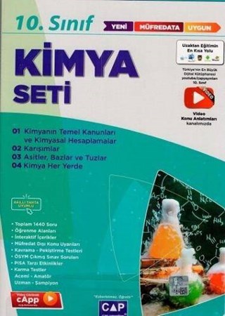 10. Sınıf Kimya Anadolu Seti