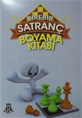 Birebir Satranç Boyama Kitabı