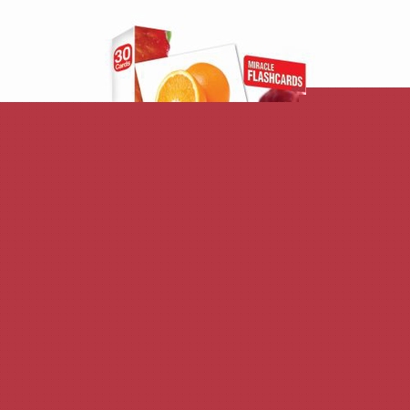 Miracle Flashcards Fruits (30 Cards)