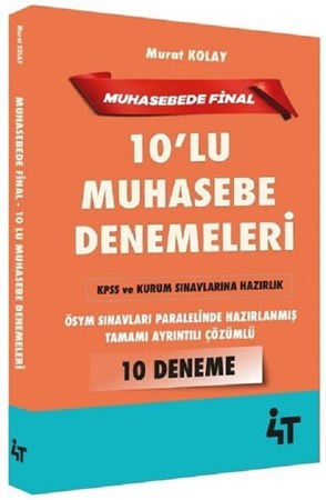 10'lu Muhasebe Denemeleri-Muhasebede Final