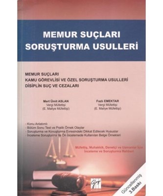 Memur Suçları Soruşturma Usulleri